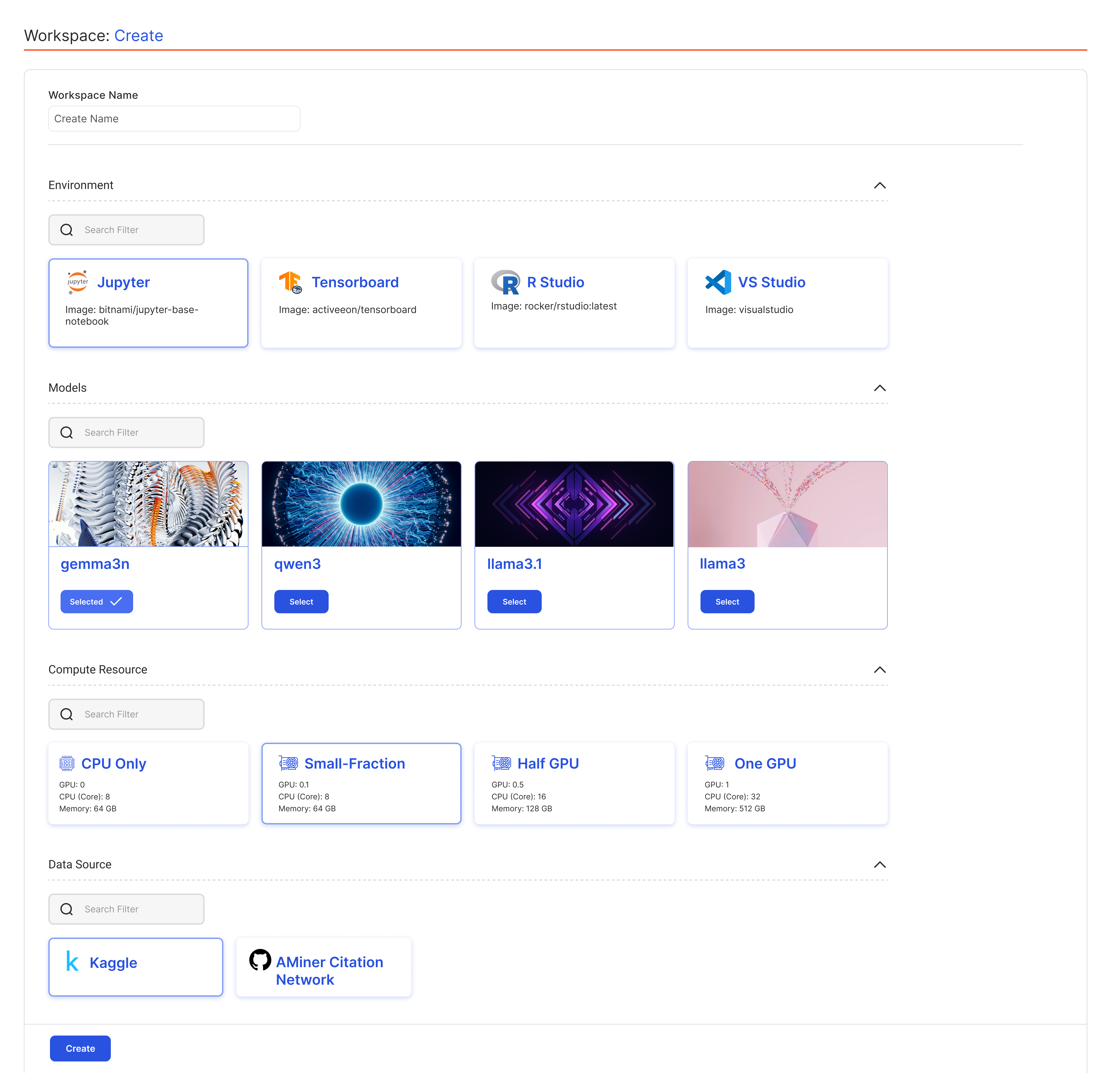 Workspace Template